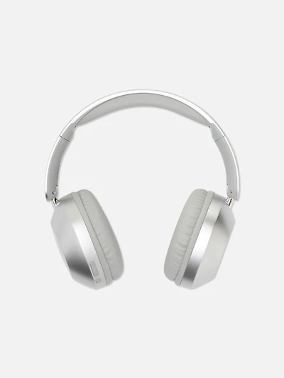Silver Wireless On-Ear Headphones