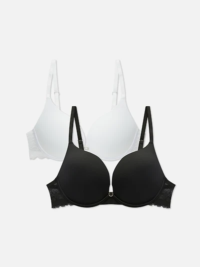 2-Pack Push Up Bras