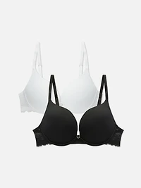 2-Pack Push Up Bras