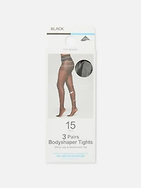 3-Pack Body Shaper Tights