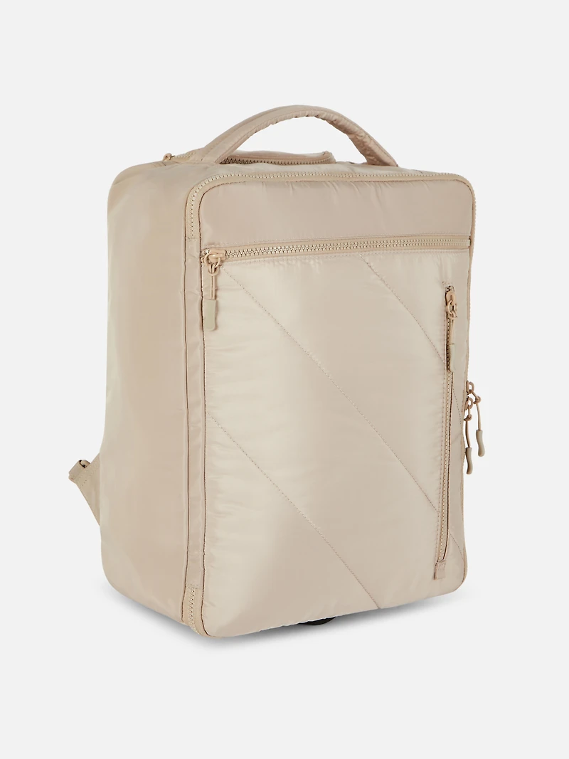 Women's Camel Wheeled Travel Backpac
