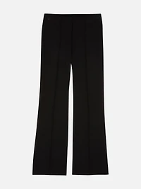 Mid-Rise Ponte Flared Leggings