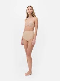 Women's Taupe Medium Support Shapewear Briefs