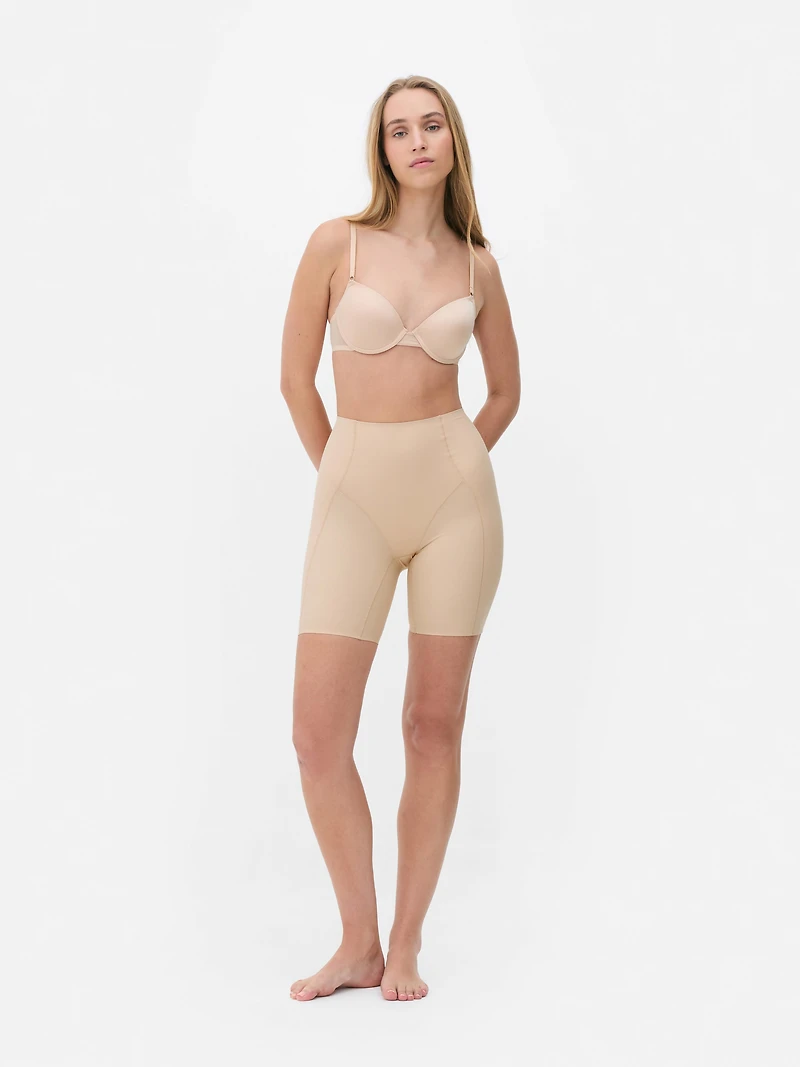 Women's Taupe Shapewear Shorts