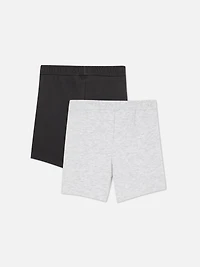 2-Pack Drawstring Jersey Shorts