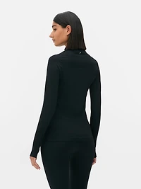 Seamless Zip-Up Sports Jacket