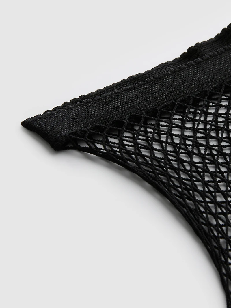 2-Pack Medium Fishnet Tights