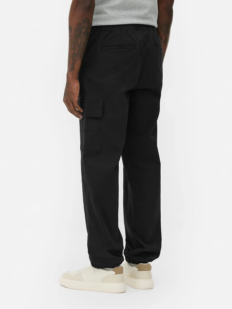 Cuffed Cargo Pants