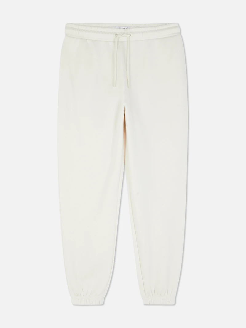 Drawstring Cuffed Joggers