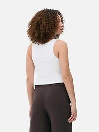 Ribbed Racer Back Tank