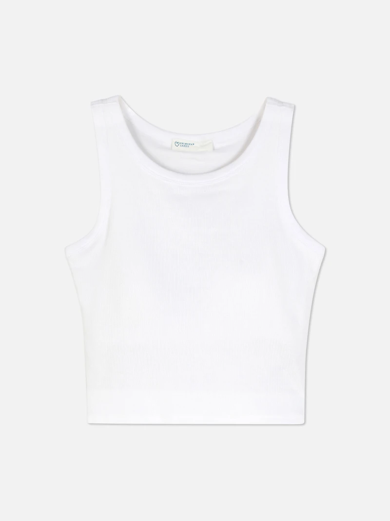 Ribbed Racer Back Tank