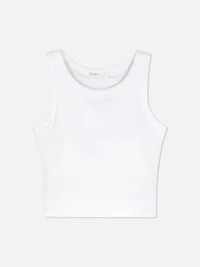 Ribbed Racer Back Tank