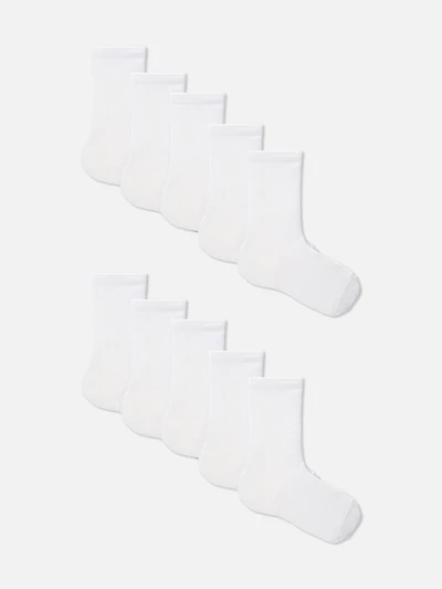10-Pack Essential Ankle Socks