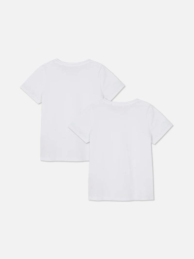 7-15yrs | 2pk Essential T-Shirts