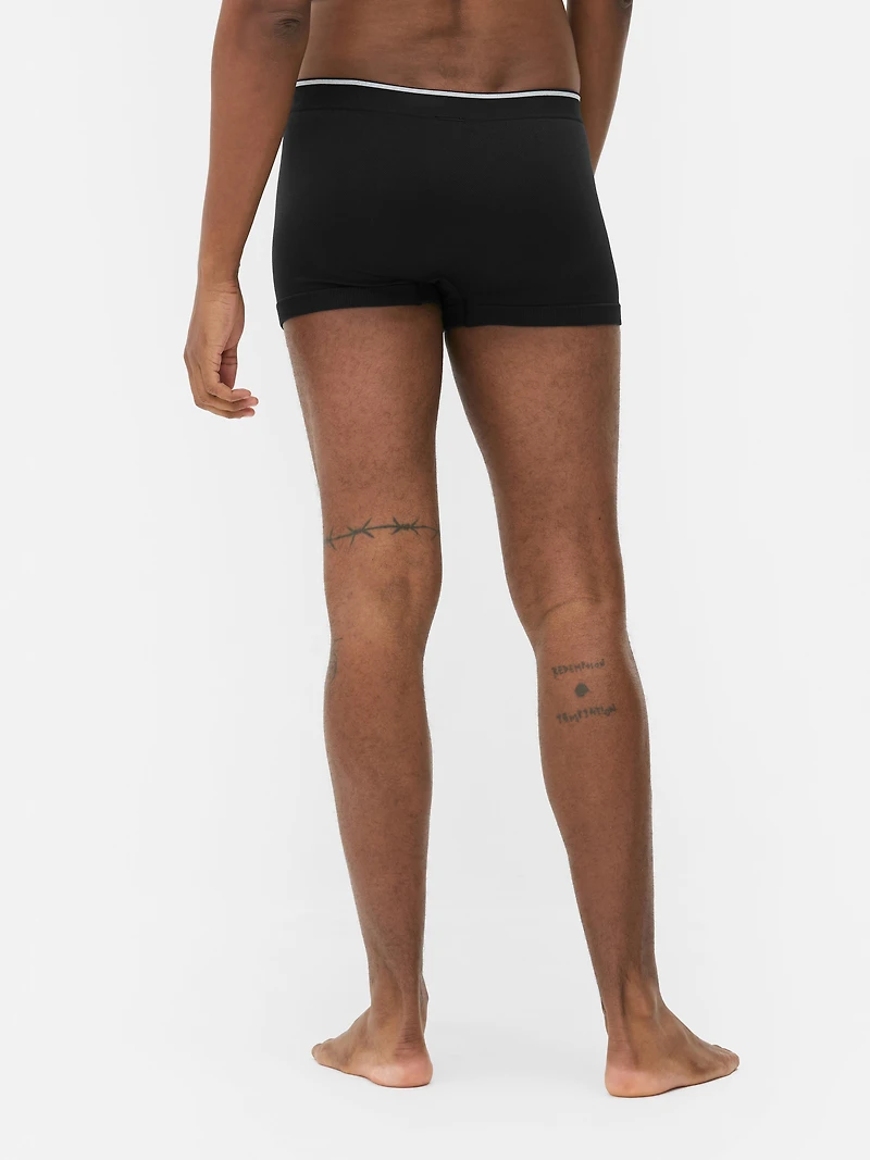 3-Pack Seamless Ribbed Boxer Briefs