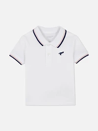Embroidered Short Sleeve Polo