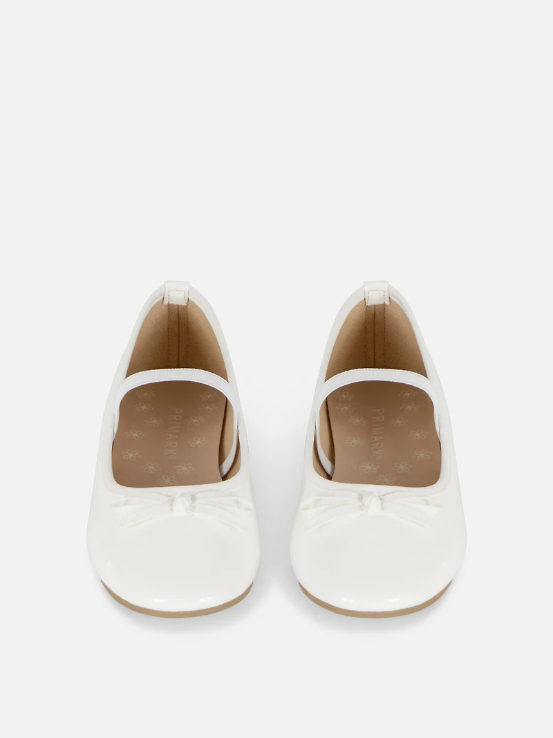 Patent Ballet Flats
