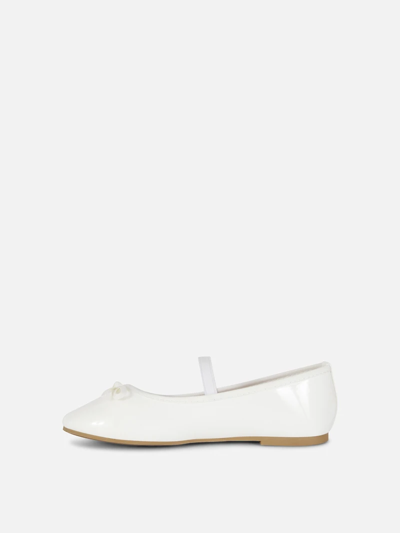 Patent Ballet Flats