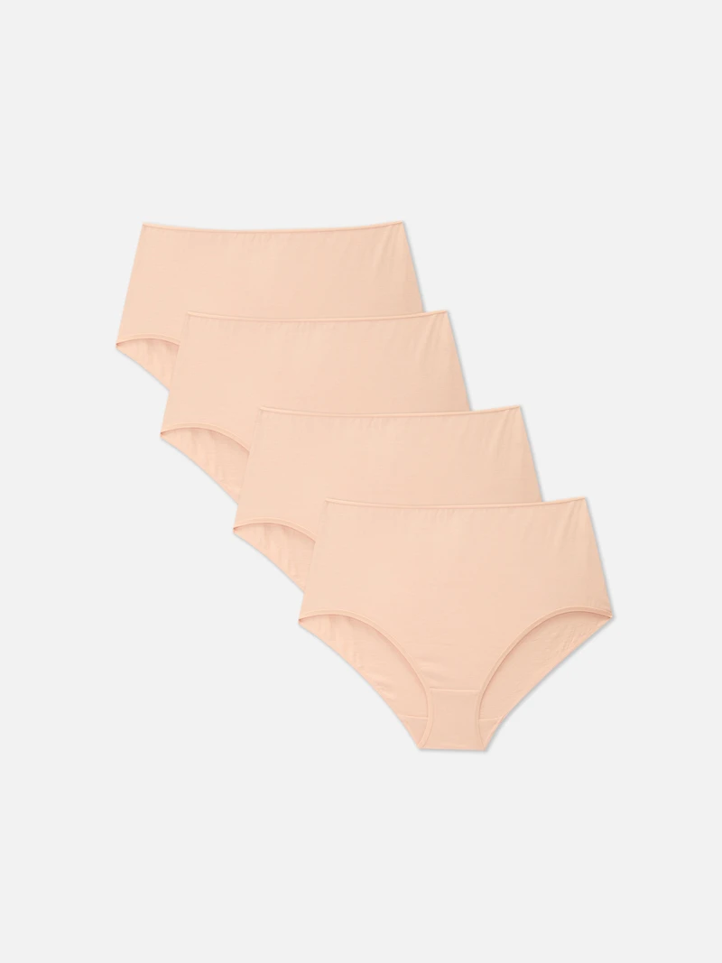 4pk Full Cotton Briefs