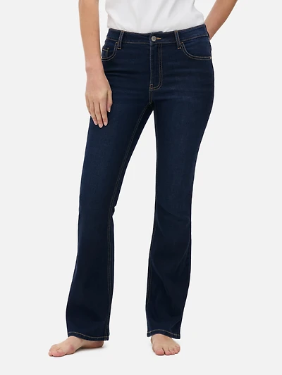 Women's Indigo MAJOR FIND | Mid-Rise Flared Jeans