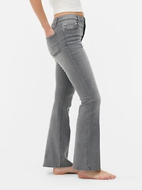 Women's Gray MAJOR FIND | Mid-Rise Flared Jeans