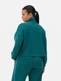 Funnel Neck Sweatshirt