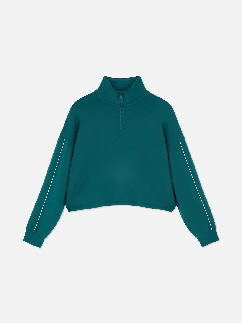 Funnel Neck Sweatshirt