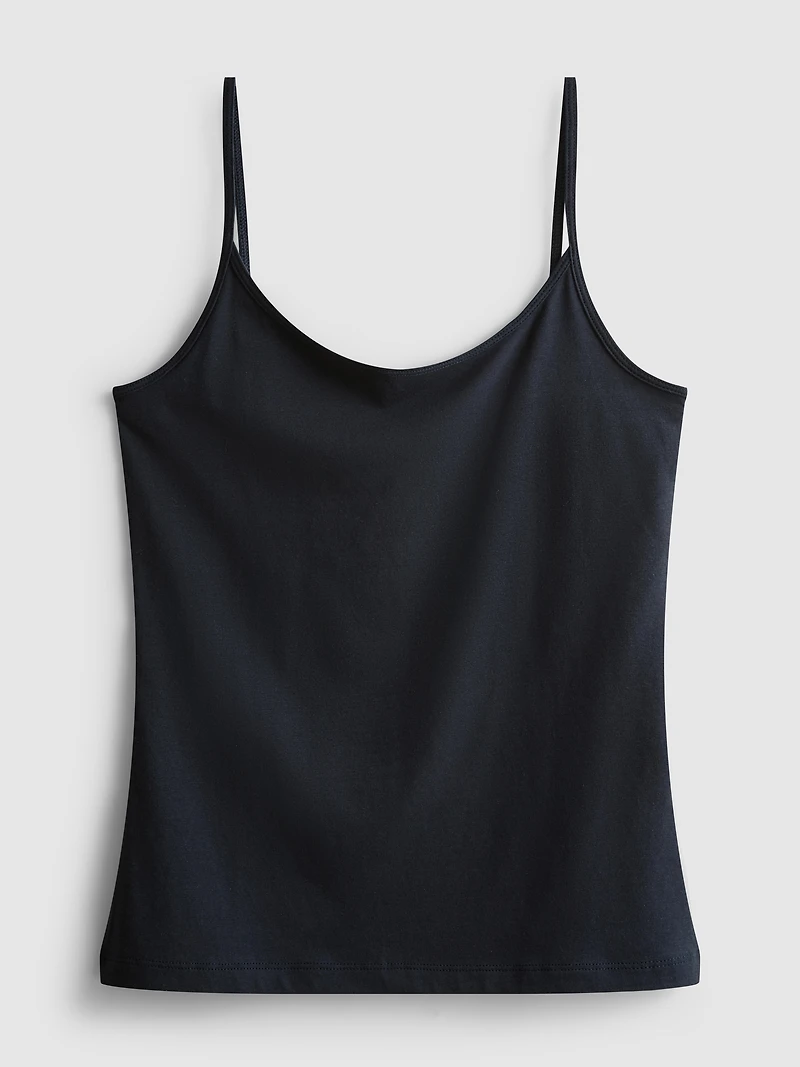 Cotton Rich Stretch Cami Top