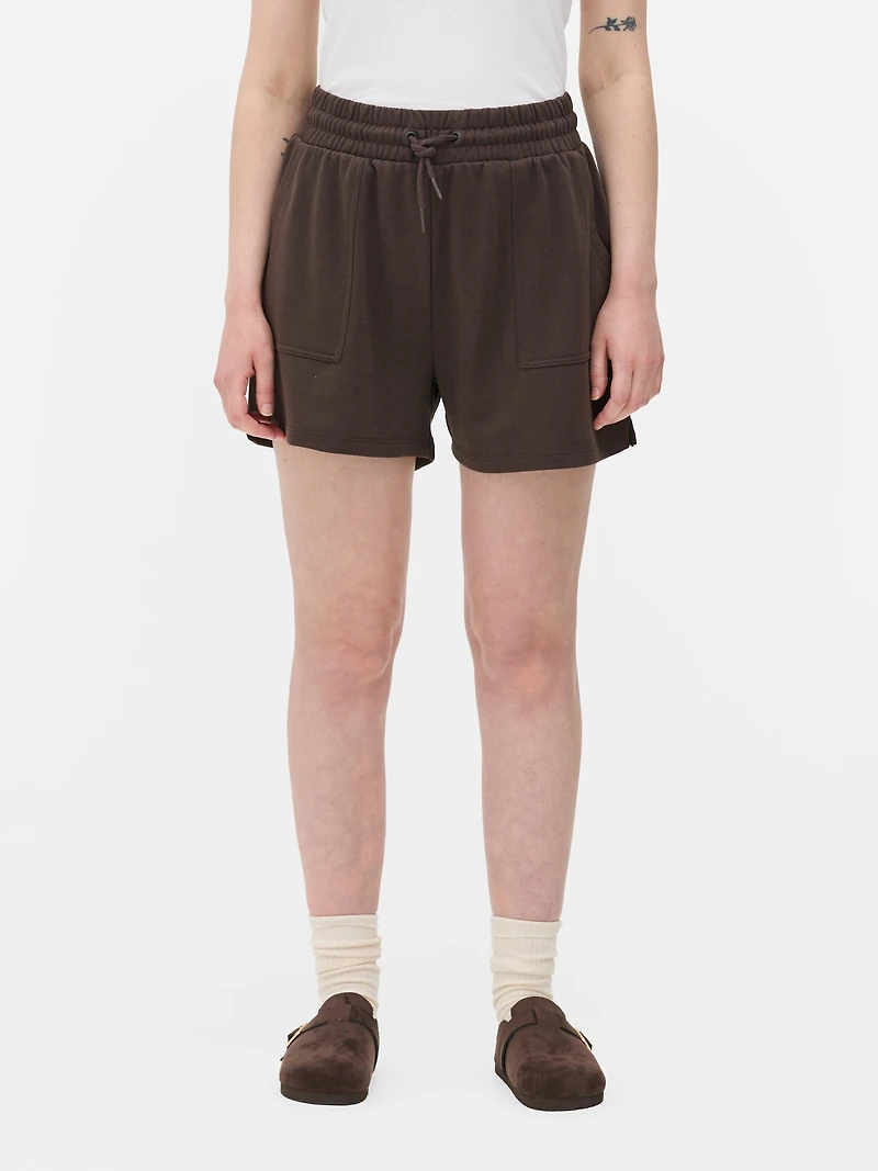Drawstring Jersey Shorts