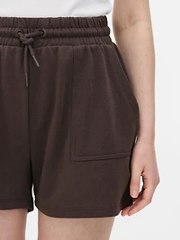 Drawstring Jersey Shorts