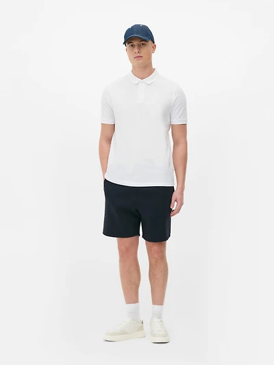 Men's White Polo Shirt