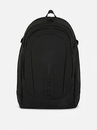 Rubberized Zip Backpack