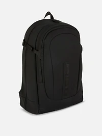 Rubberized Zip Backpack