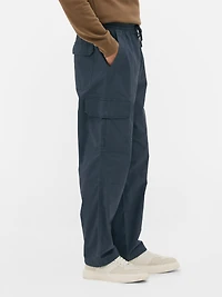 Men's Navy Utility Cargo Pants