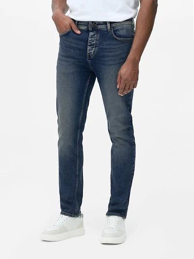 Mid-Rise Slim Fit Jeans