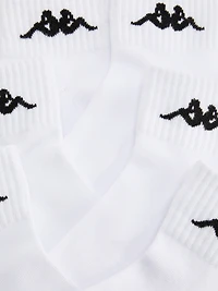 3-Pack Kappa Ribbed Crew Socks