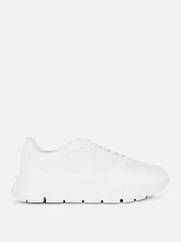 Mesh Lace-Up Sneakers