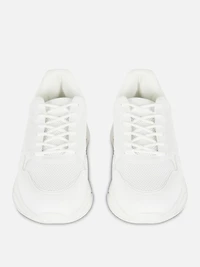 Mesh Lace-Up Sneakers