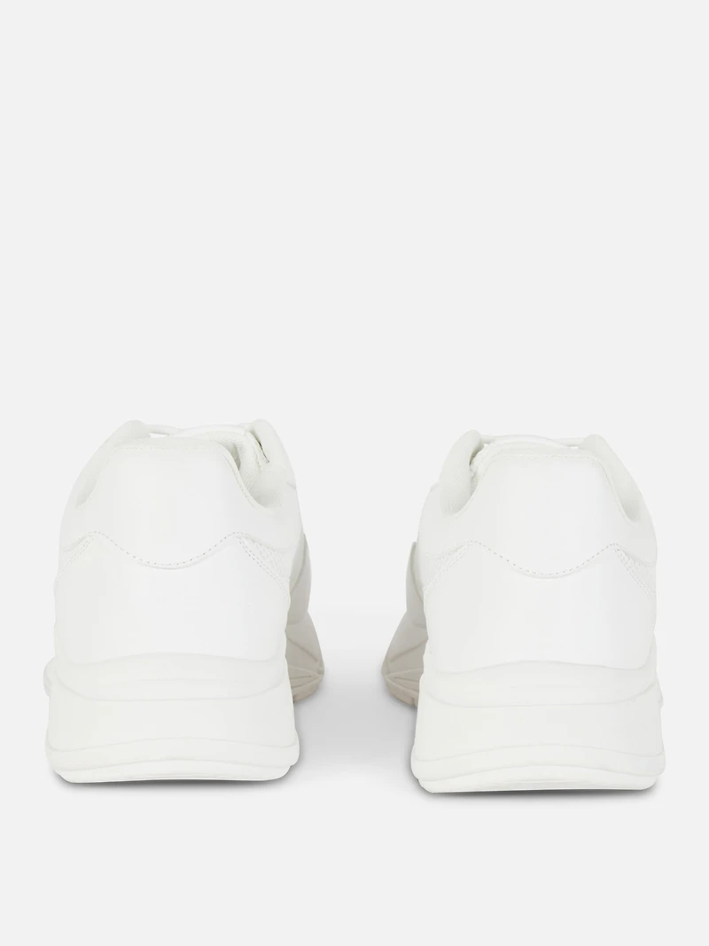 Mesh Lace-Up Sneakers