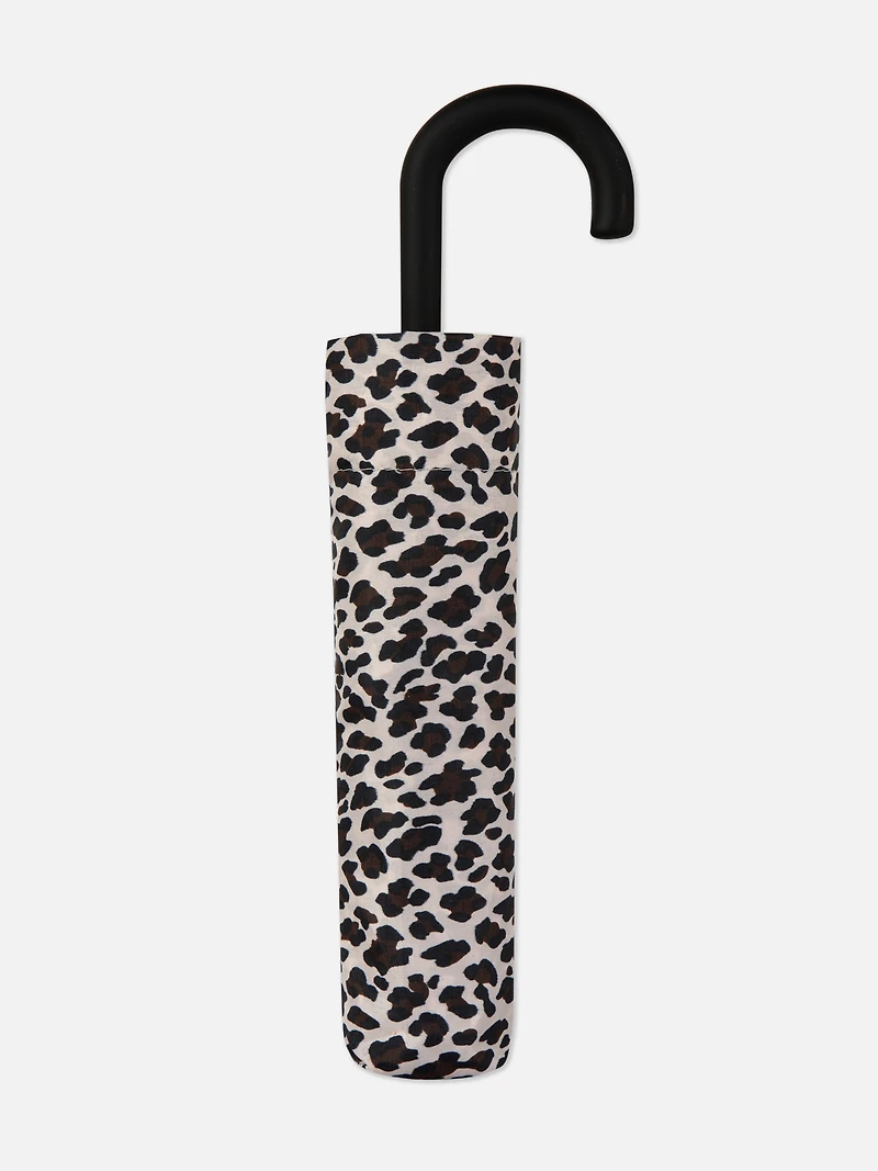 Printed Hook Handle Umbrella