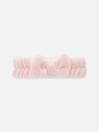 Terry Cloth Bow Headband