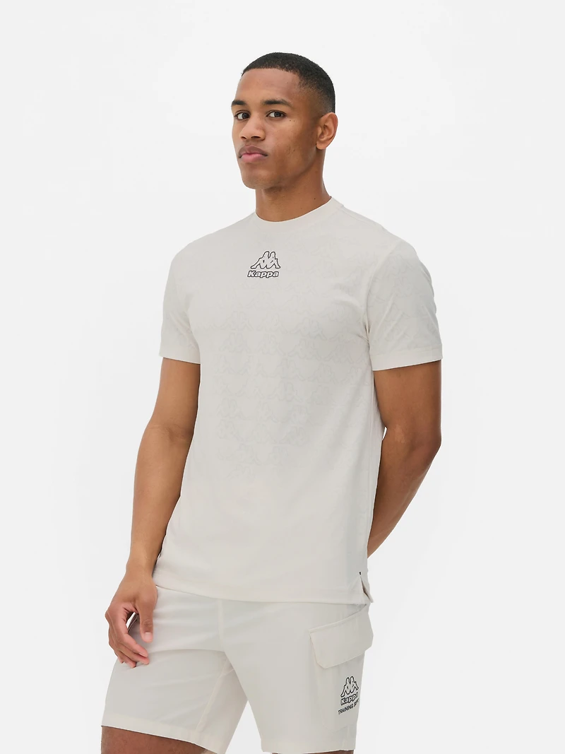 Kappa x Primark Jacquard Graphic T-Shirt