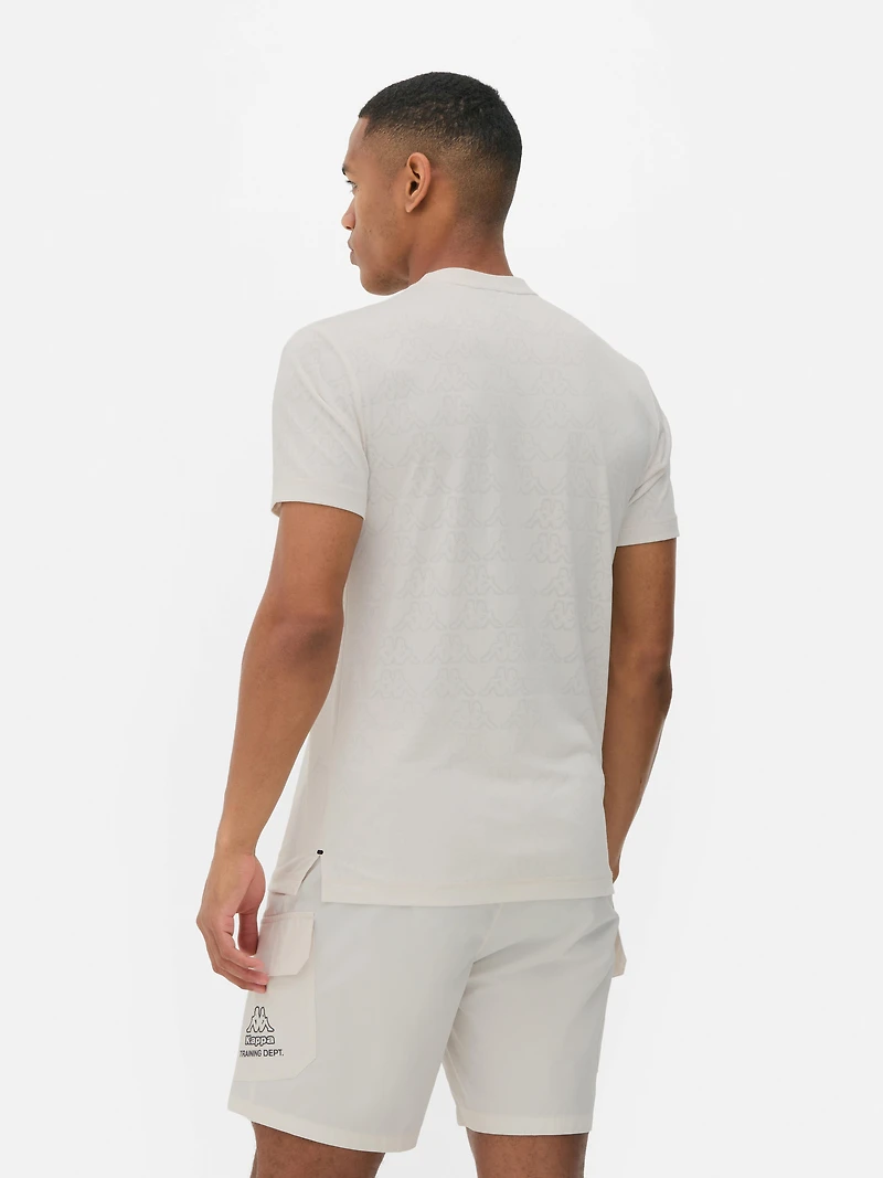 Kappa x Primark Jacquard Graphic T-Shirt