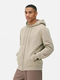 Men's Stone Essential Zip Hoodie