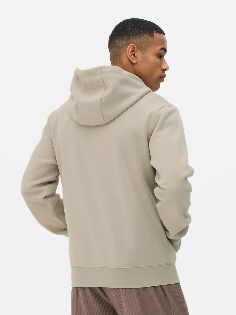 Men's Stone Essential Zip Hoodie