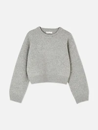 Oversized Cropped Sweater