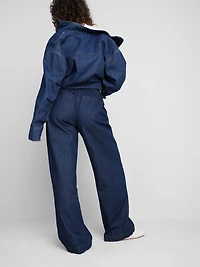 Mid-Rise Sweatpant Jeans
