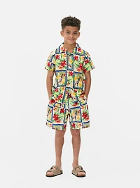 Older Kids’ Tropical Floral Shirt