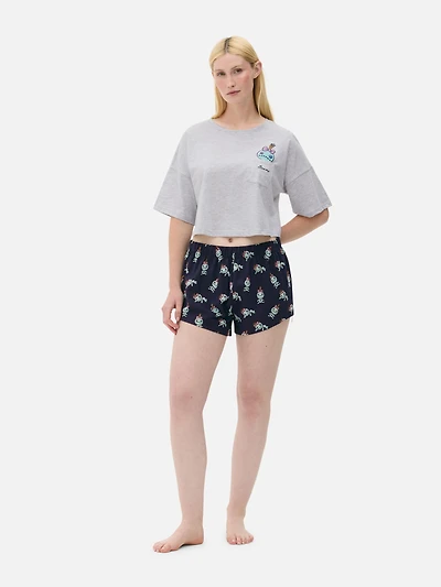 Disney’s Stitch Shorts Pajama Set