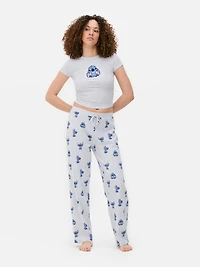 Disney’s Stitch Ribbed Pajama Top